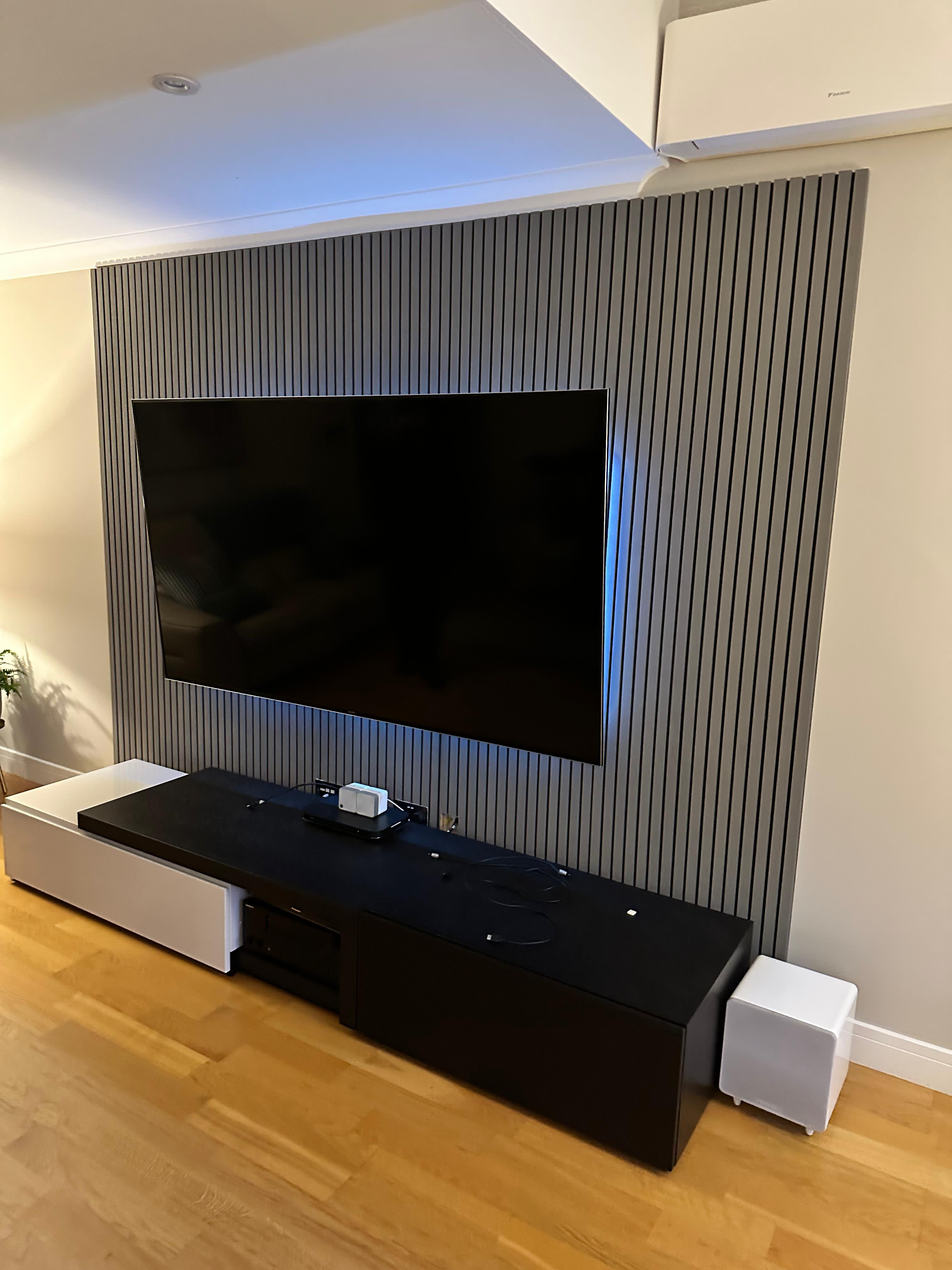 Professional carpentry installation with quality materials