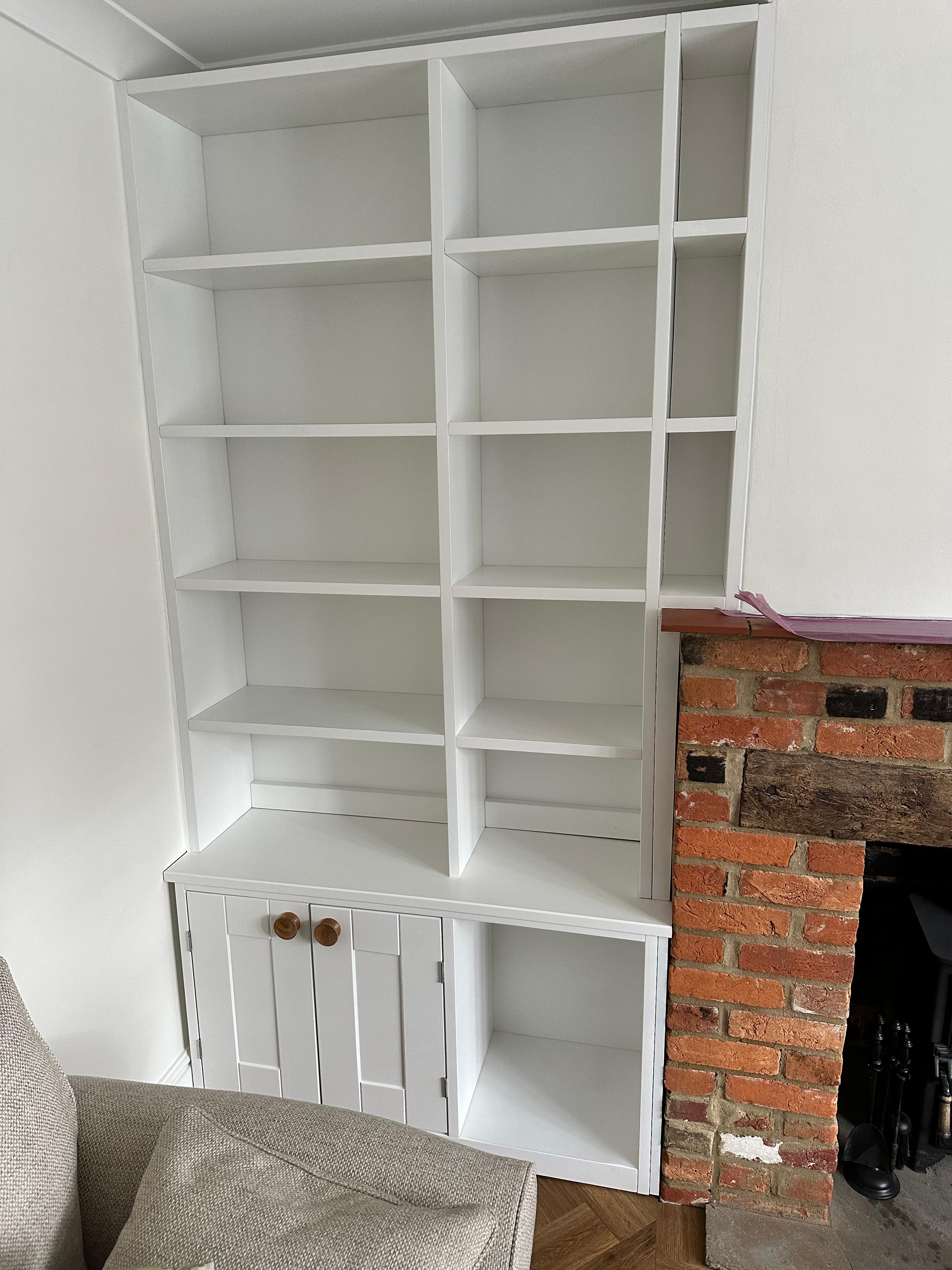 Luxury fitted cabinetry with high-end materials